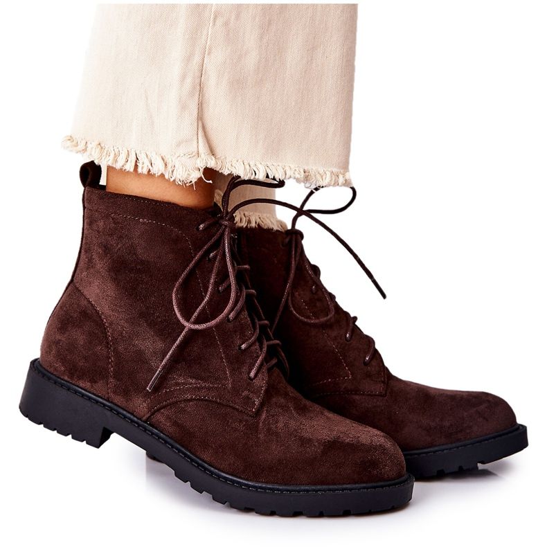 PH1 Classic Tied Brown Melome Boots