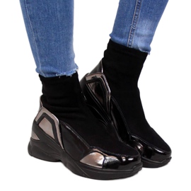 Black wedge shoes by T.Sokolski W SCA140