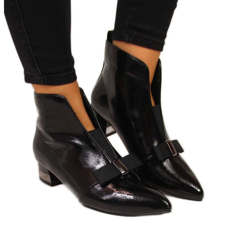 Boots cut with a bow T.Sokolski W SCA145 black