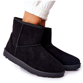 Vicandi Black Warm Snow Boots