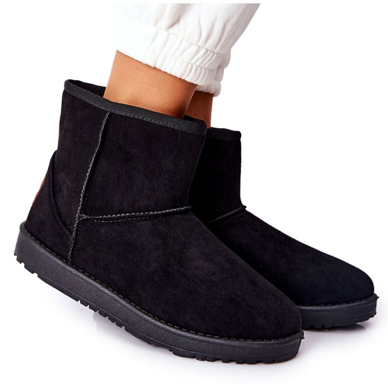 Vicandi Black Warm Snow Boots