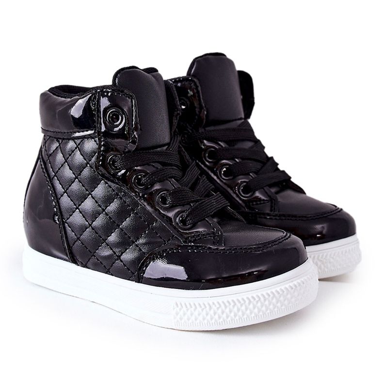 PH1 Children's Black Lizzie Sneakers