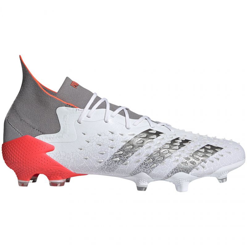 Permuta Patológico posición Adidas Predator Freak.1 Fg M FY6255 football boots white, white, gray /  silver white - KeeShoes