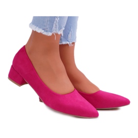 PS1 Classic Women's Pumps Suede Fuchsia Rheya pink