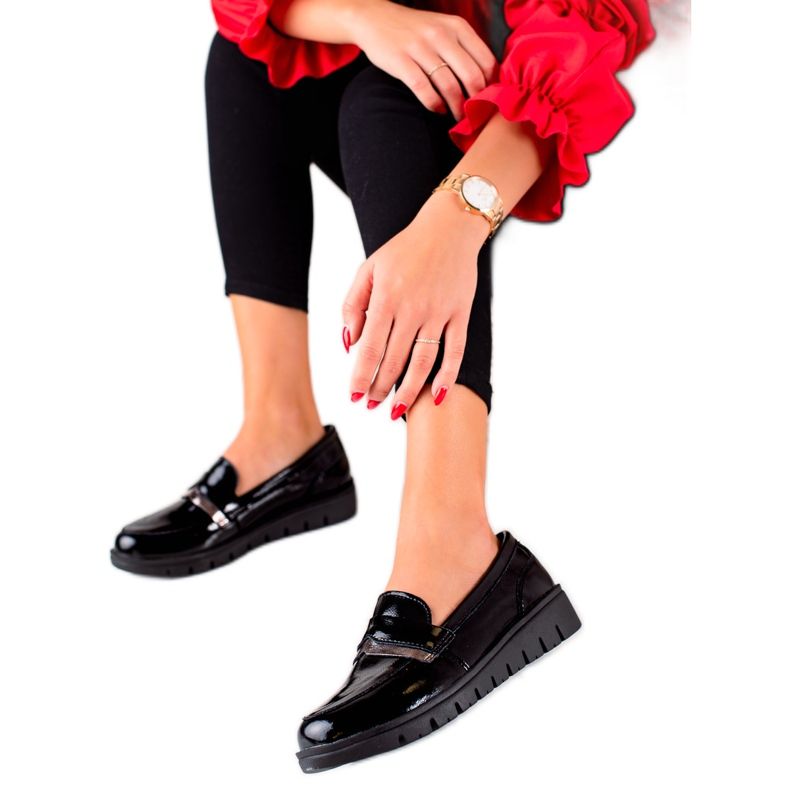 Filippo Comfortable leather shoes black