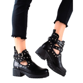 Bestelle Fashionable Workers With Rhinestones black