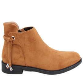 Camel MR-10 Camel flat women's boots brown