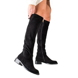 Goodin Black suede boots with insulation Goodin Black suede boots with insulation