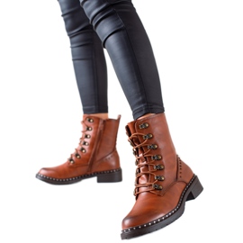 Super Me Casual Trappers Made of Eco Leather brown Super Me Casual Trappers Made of Eco Leather brown