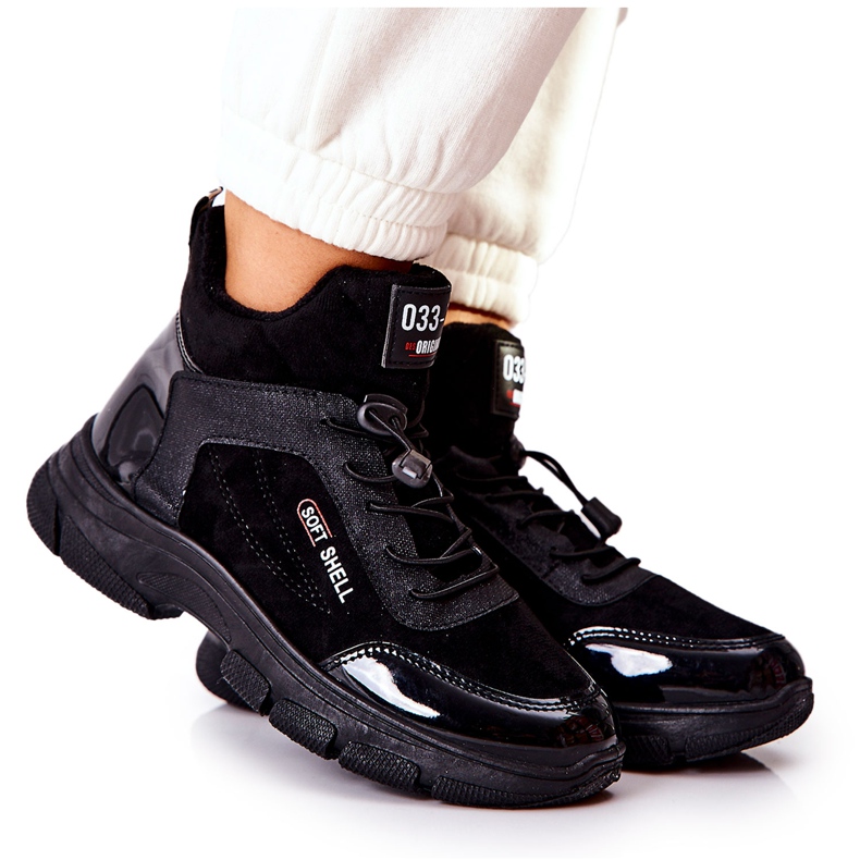PH1 High Warm Leather Sport Shoes Black Merit PH1 High Warm Leather Sport Shoes Black Merit