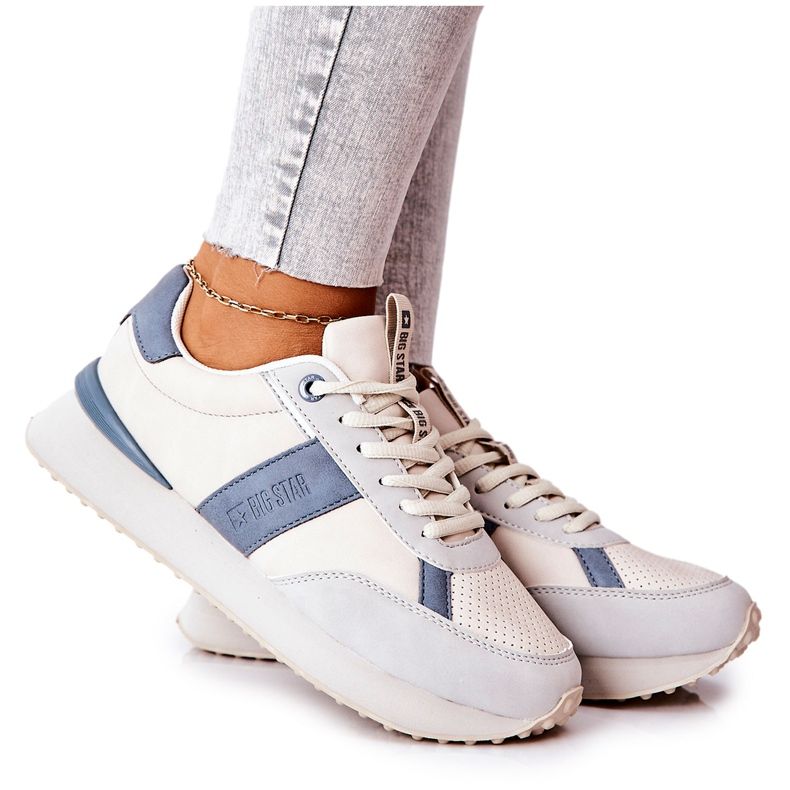 Sport Shoes Memory Foam Big Star II274397 Gray-Blue grey Sport Shoes Memory Foam Big Star II274397 Gray-Blue grey