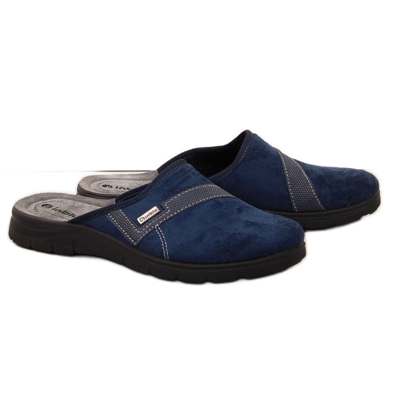 Home slippers Inblu M ARC7 navy blue