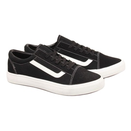 Low-top Sneakers Atletico MATC263B black and white