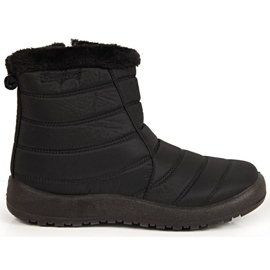 Waterproof snow boots with zipper News W EVE181A black