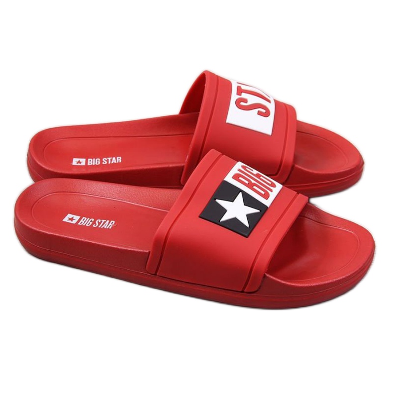 Pool slippers Big Star M DD174702 red