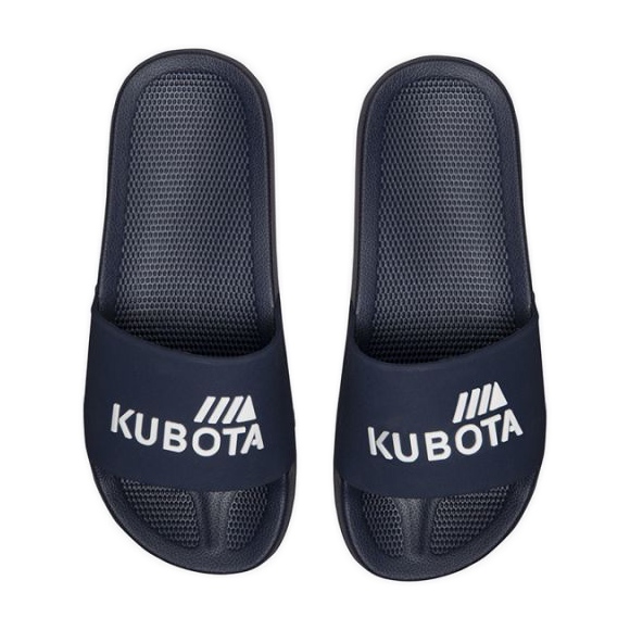 Kubota W KUB1B basic navy blue beach slippers