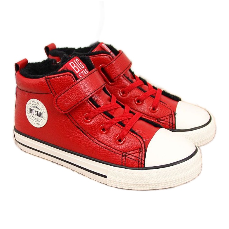 Sneakers Big Star Jr GG374034 red insulated brown