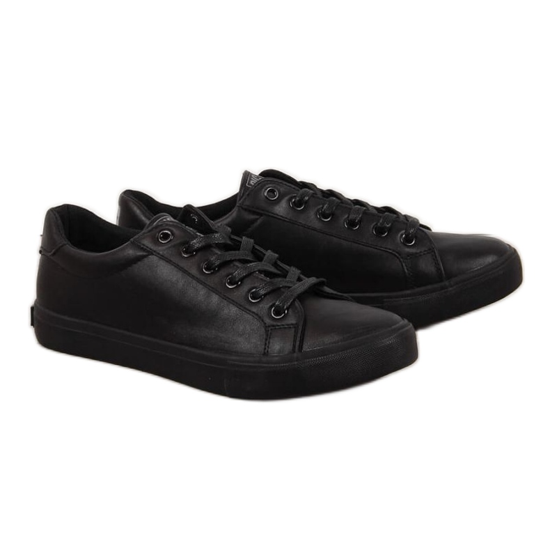 Low-top eco leather Big Star M II174029 black sneakers