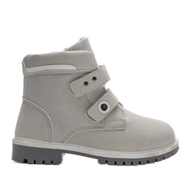 Marcil's gray children's trappers grey
