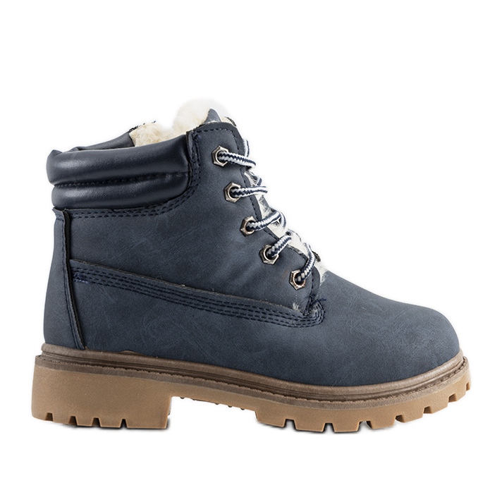 Marseau navy blue children's trappers Marseau navy blue children's trappers