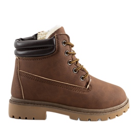 Marseau children's brown trappers