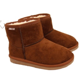 Insulated snow boots Big Star Jr GG374082 brown white