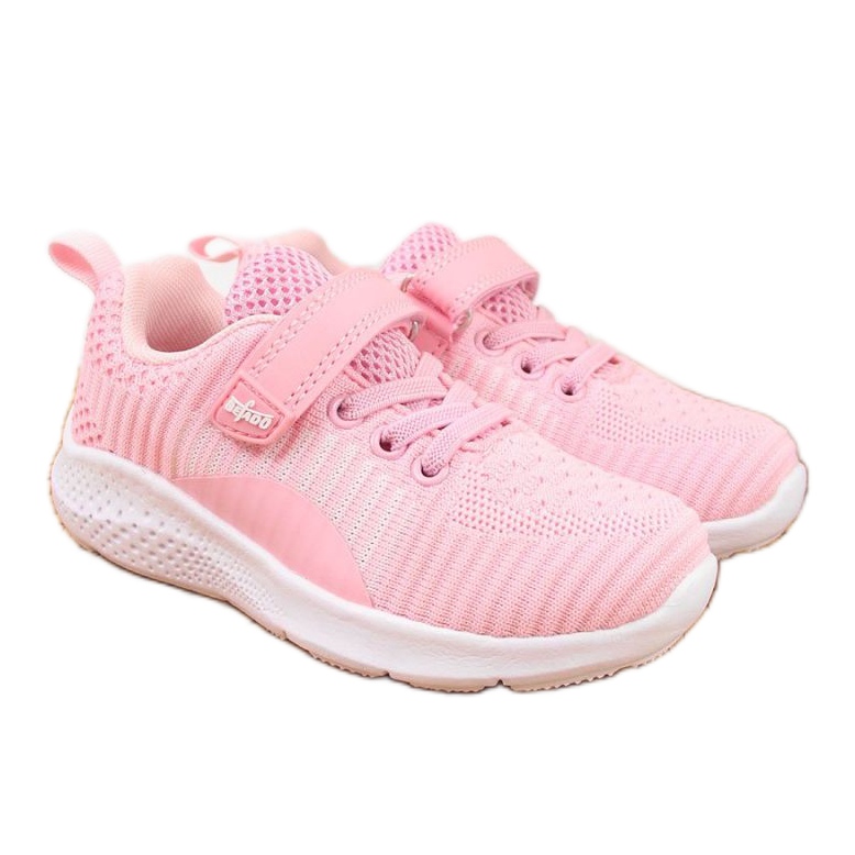 Befado BEF27A Jr pink shoes white