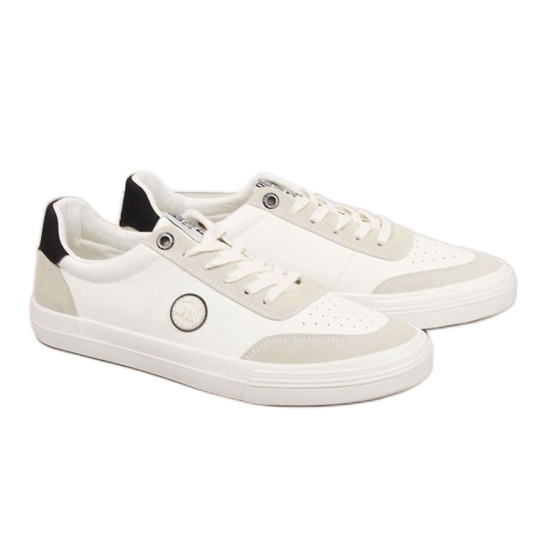Low-top eco leather Big Star M II174009 white sneakers
