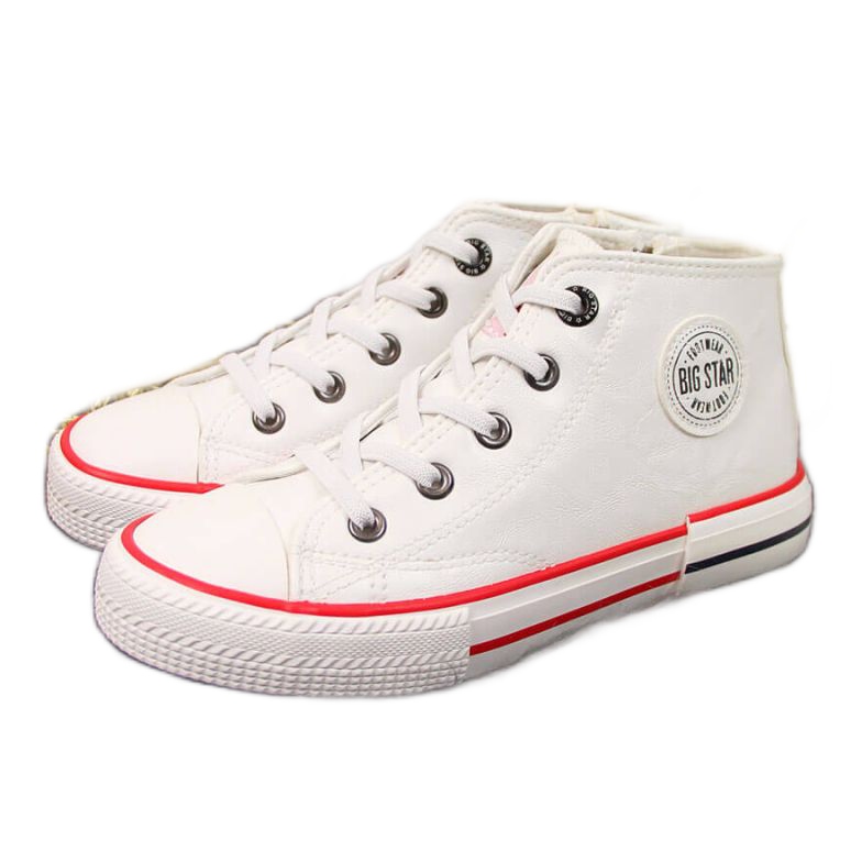 Sneakers in eco leather Big Star Jr II374004 white