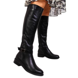 Black boots insulated with elastic Filippo W PAW283 Black boots insulated with elastic Filippo W PAW283