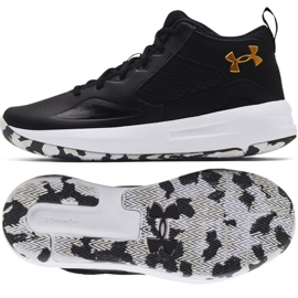Under Armour Under Armor Lockdown 5 M 3023 949 003 basketball shoe black black