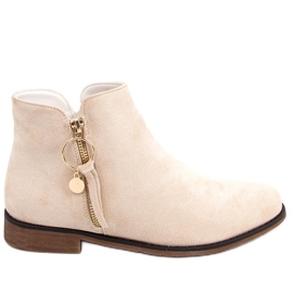 Women's Chelsea boots Viki Beige