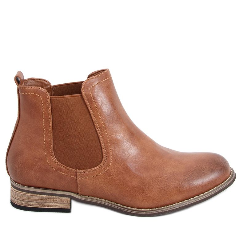 Classic women's Chelsea boots Gerd Camel brown