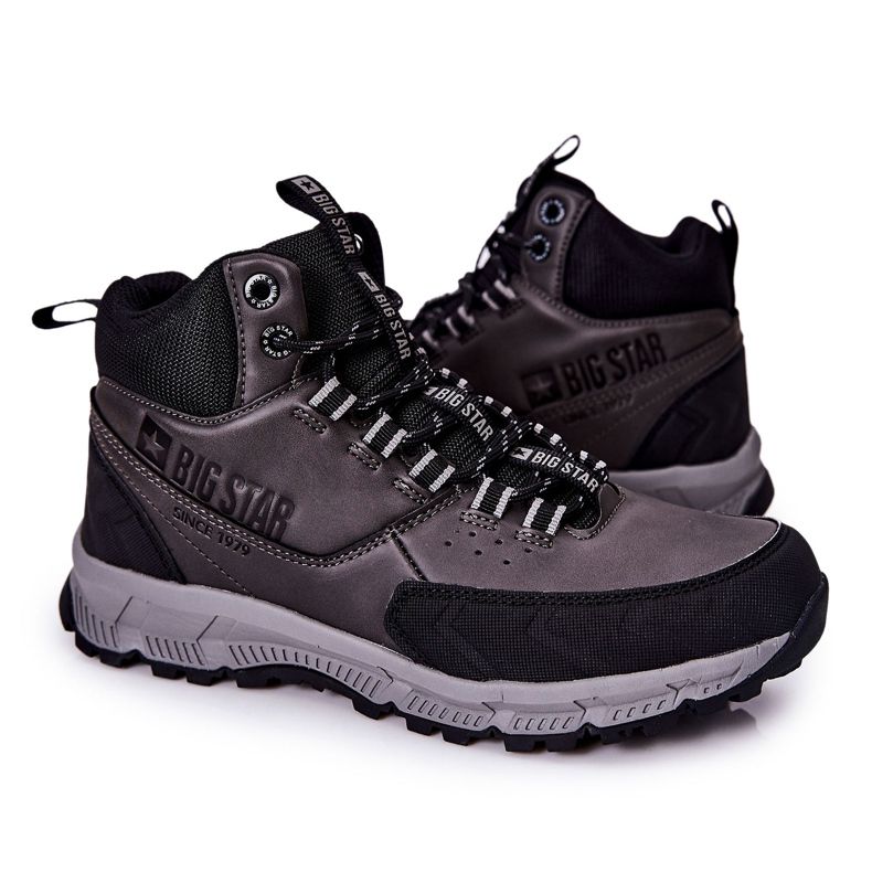High Sport Shoes Big Star II174176 Black