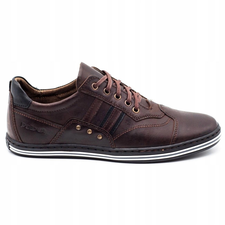 Polbut Men's casual shoes 1801 dark brown Polbut Men's casual shoes 1801 dark brown