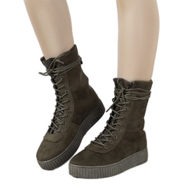 Green winter Soliz sneakers