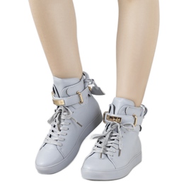 Evelien gray women's boots grey