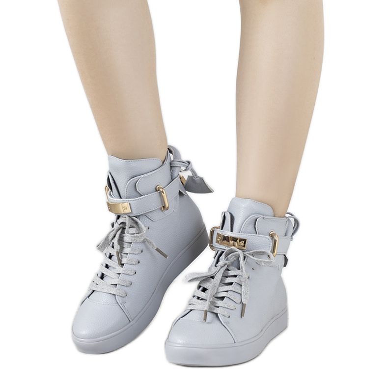Evelien gray women's boots grey
