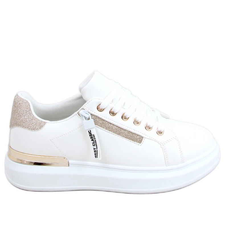 Idda Gold women's sneakers white