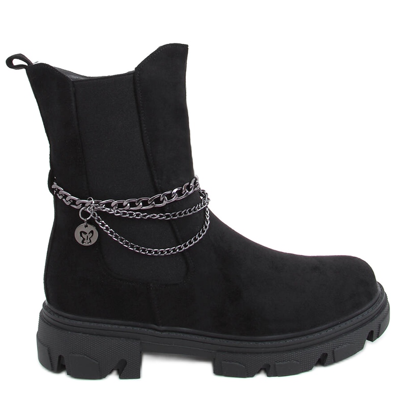 Chelsea boots with a high upper Hilde Black