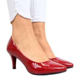 Pumps lacquered Sergio Leone W SK149B red