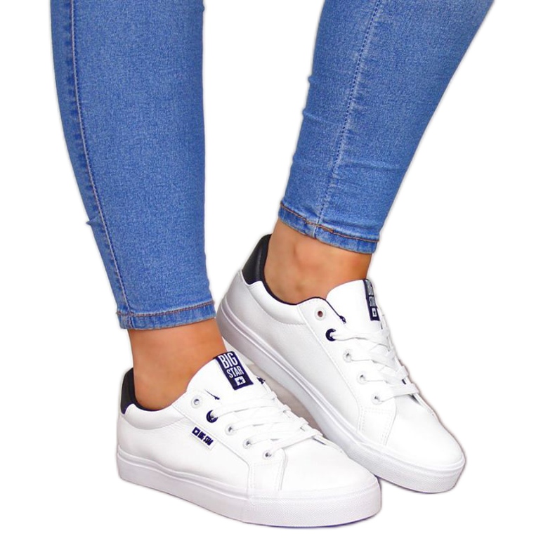 Big Star W EE274312 white sneakers