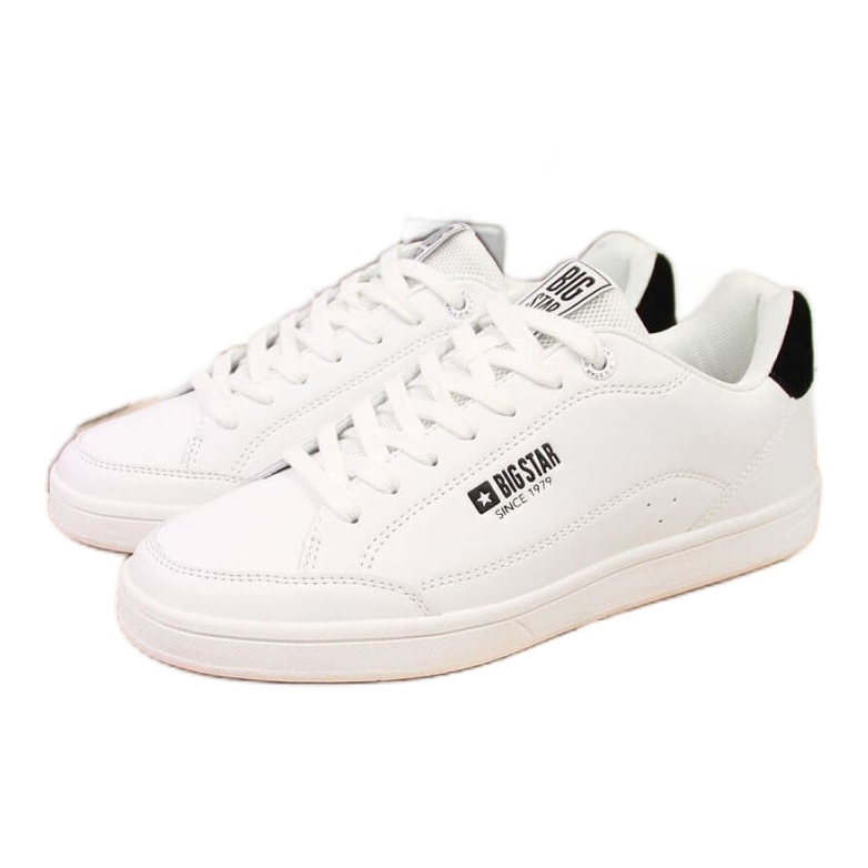 Eco-leather sports shoes Big Star W II2743219 white