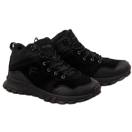 Leather men's hiking boots Filippo M PAW294A black