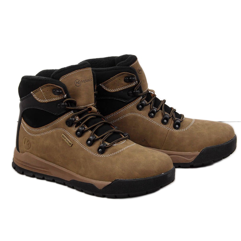 Insulated boots McKeylor M JAN57B khaki brown