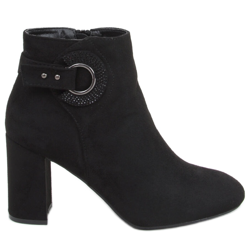 Polla Black high heels