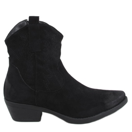 Besta Black women's cowboy boots