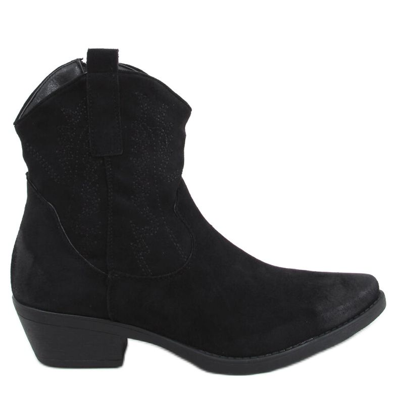 Besta Black women's cowboy boots
