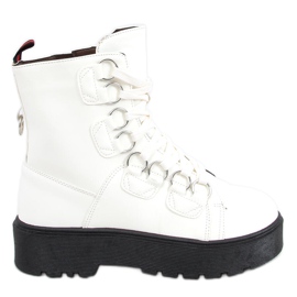 Hean Blanco lace-up boots white Hean Blanco lace-up boots white