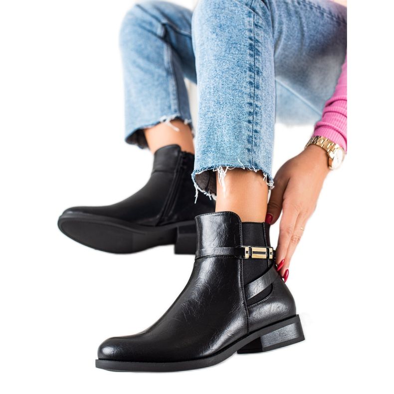 W. Potocki Elegant Black Potocki boots